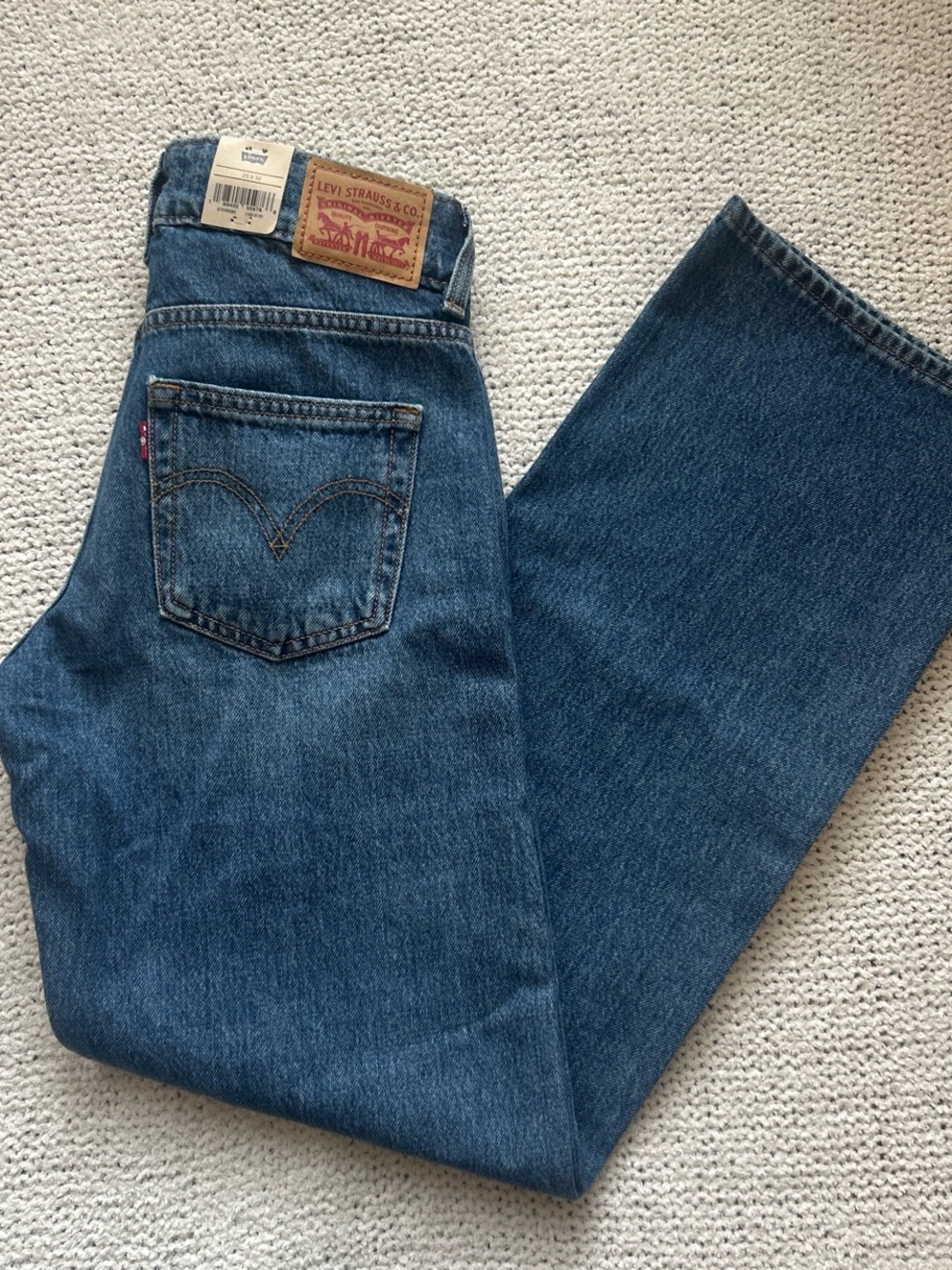 Levi's Women's ‘Superlow Loose’ Denim Jeans Size 25